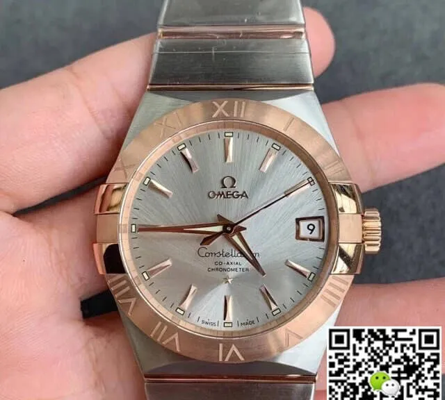 Omega Constellation 123.20.38.21.02.001 VS Factory 1:1 Best Edition Replica Watch White Dial